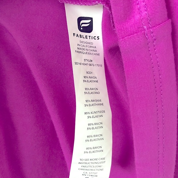 Fabletics Neema Maxi Dress Freesia - Picture 6 of 7